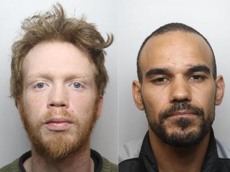 Jahmaine Watson, 34, of Northumberland Lane, Denaby, was arrested in June 2023 after his DNA was found on swabs taken from the trigger of a converted revolver.
The revolver and a pistol, along with rounds of ammunition, were seized from an address in Denaby following a warrant executed under Section 32 of the Misuse of Drugs Act.
The two loaded firearms were found concealed in a cupboard in the hallway of the property along with a quantity of drugs.
Watson (right), who was part of an organised crime group (OCG) called the 'Pitsmoor Shotta Boys' (PSB) gang before his arrest, was remanded in custody after being arrested and charged in June.
He pleaded guilty to possession of a prohibited firearm and ammunition at Sheffield Crown Court on 30 November 2023.
Watson was jailed for seven years and two months at Sheffield Crown Court on January 4, 2024. 
The DNA of another man - Taylor Blackburn - was also found on one of the weapons following the warrant executed at the Denaby home in December 2022.
Blackburn, 24, of Bosville Street, Rotherham, was charged with possession of a prohibited firearm and jailed for five years at Sheffield Crown Court in November 2023.