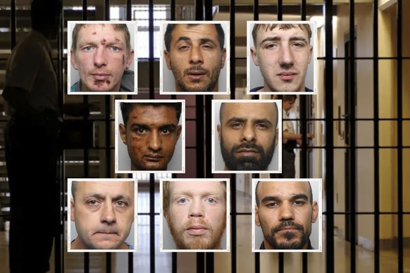 Top row, left to right: Dale Glover; Ako Hussain Pur; Troy Wildin. Middle row, left to right: Qudrat Timori; Mohammed Latif. Bottom row, left to right: Colin Shaw; Taylor Blackburn; Jahmaine Watson
