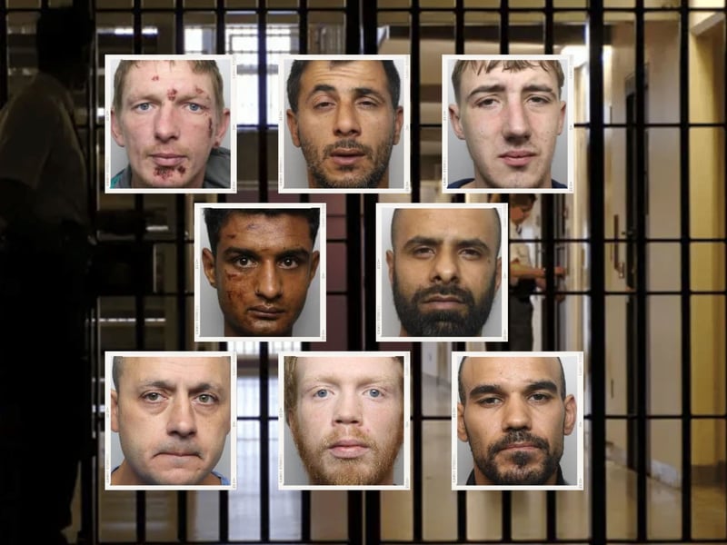 Top row, left to right: Dale Glover; Ako Hussain Pur; Troy Wildin. Middle row, left to right: Qudrat Timori; Mohammed Latif. Bottom row, left to right: Colin Shaw; Taylor Blackburn; Jahmaine Watson
