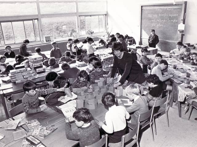 Residents have shared their school memories. File picture shows a Sheffield classroom in days gone by.
