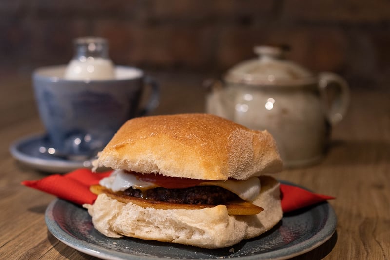 You can't be in Glasgow and not sample a roll and square sausage for breakfast. The roll simply has to be a Morton's roll and make sure the sausage is square - even stick a tattie scone on it. 