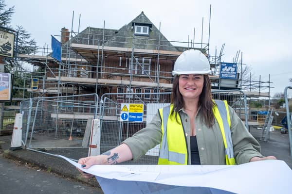 New licensee Rebecca Skelly at The Ship Inn, Worsbrough, which is having a major refurbishment by Star Pubs.