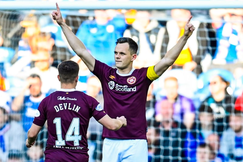 Shankland top scored both for Hearts and in the league with 28 goals across all competitions last season. 