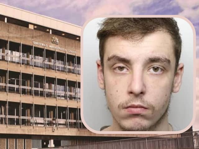 Jacob Robinson pleaded guilty to 14 counts of theft, one count of battery and two counts of common assault during a hearing at Sheffield Magistrates' Court on Thursday, January 11, 2024