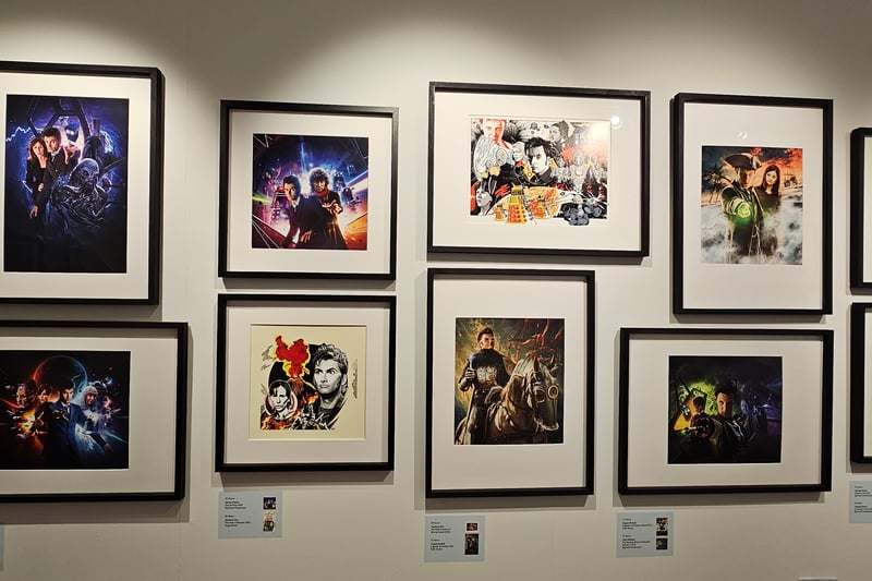 David Tennant’s portrayal as the tenth Doctor is one of the most iconic incarnations of the character, often ranked alongside Tom Baker’s fourth Doctor, which an art piece featuring both at the exhibition gives a nod to. The artwork featuring Tennant’s tenth Doctor also includes a nod to The Fires of Pompeii, his second episode with Donna Noble (Catherine Tate) as an official companion. Matt Smith (11th Doctor) is also featured in the artworks including a piece with his companion Clara Oswald (Jenna Coleman).
