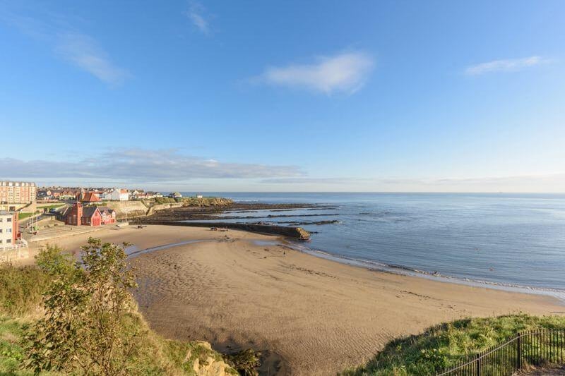 Beacon House sits directly opposite Cullercoats Bay on the stunning North Tyneside coastline.