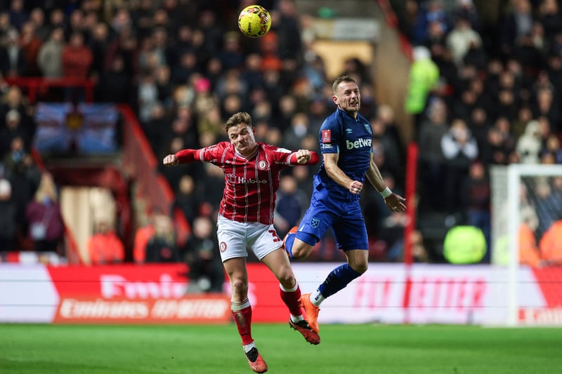 A workhorse defender but once again struggled with the pace and physicality of Cameron Pring. He'll have nightmares of the Bristol City full-back.