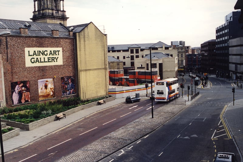 This photograph by Trevor Ermel shows the Laing Art Gallery in Newcastle upon Tyne in 1995.
