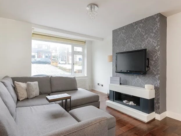 The house has been "totally transformed" by the current vendors to create this modern home in one of Sheffield's most sought-after areas. (Photo courtesy of Whitehornes Estate Agents)