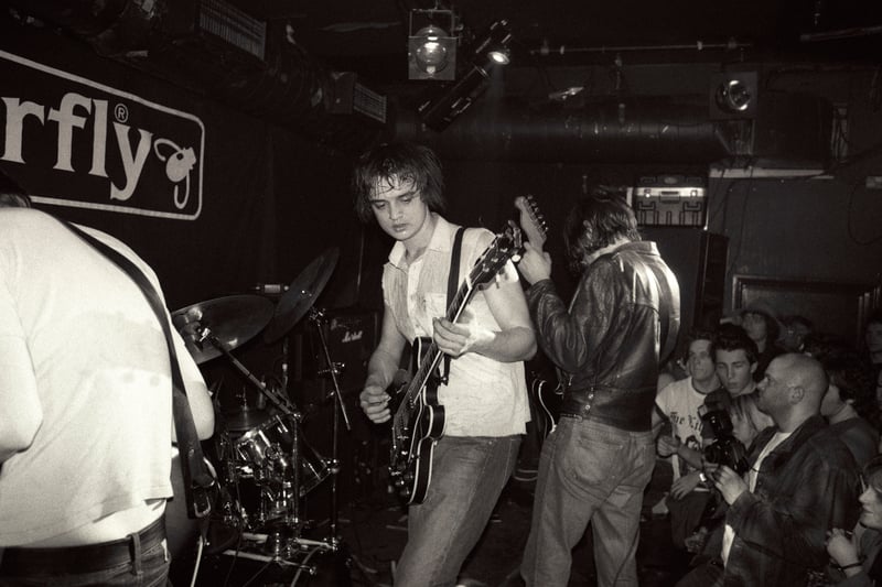 London rockers The Libertines made their first appearance in Glasgow at Barfly in June 2002 before playing at The Barrowland Ballroom four months later after the release of their debut album Up the Bracket. 