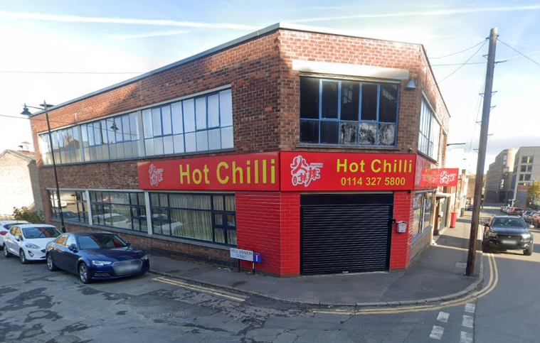 5-star restaurant, cafe or canteen: Hot Chilli at Ground Floor, 62 Upper Allen Street, Sheffield. Rated on December 19.
