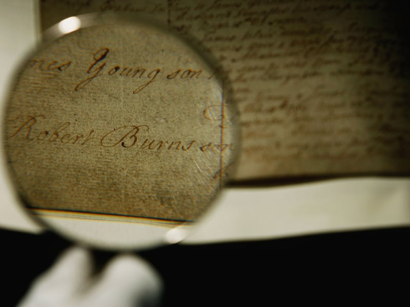 Despite being affectionately known as 'Rabbie Burns', the Scottish poet wasn't always known as such. His father was William Burnes, and his name was originally spelled the same way with Robert even using 'Burness' for a time. However, before the first edition of his work was published he changed the spelling to Burns - as was more common in Ayrshire at the time. More interesting still, Robert never referred to himself as Rabbie; he would use Rob, Rab and even Robin, but never Rabbie.