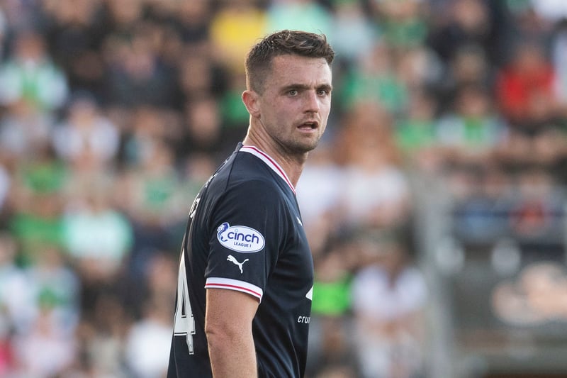 Stephen McGinn is another member of the Falkirk team battling it out for promotion this season. 