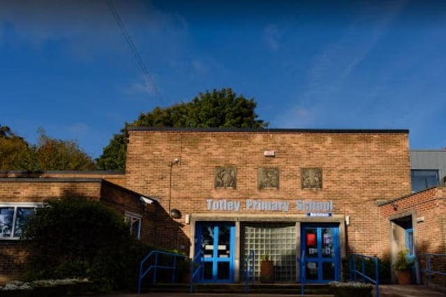 Totley Primary School, where 85 per cent of pupils met the standard