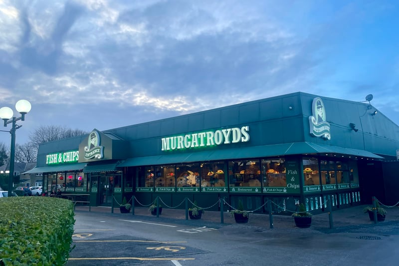 Murgatroyds, located in Yeadon, has a rating of 4.5 stars from 2,265 TripAdvisor reviews. A customer at Murgatroyds said: "Just the best fish & chips there is. Never fails. Absolutely worth every penny. Tasty & cooked to perfection."
