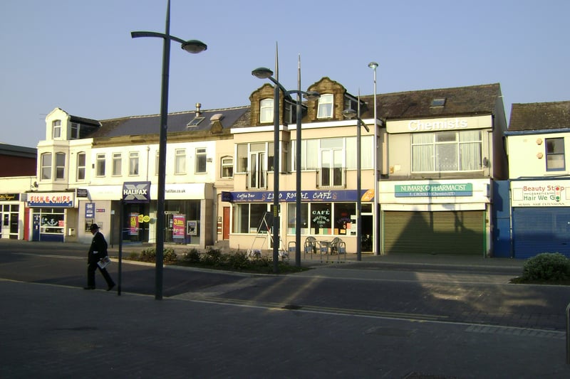 Lytham Road shops close to the junction with Waterloo Road ( to the right ) The Lido was further along on the left
