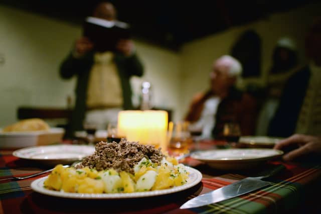 Burns Night falls on January 25 and it marks the birthday of Scotland's national poet, Robert Burns, who died in 1796.