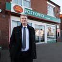 Killamarsh Postmaster Lawrence Barlow who is leaving after 29 years at the Post office. The Post Office looks set to close. Picture: Dean Atkins, National World
