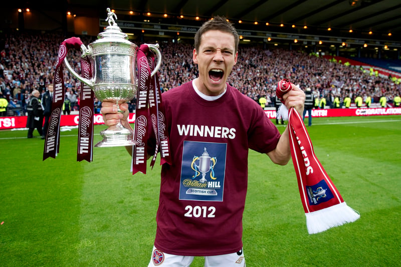 Hearts lifted their eighth Scottish Cup in memorable fashion in 2012 as they hammered rivals Hibs 5-1 in the final. 