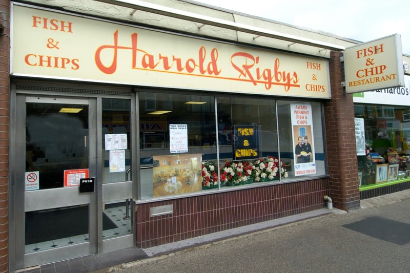 Harold Rigby`s Fish and Chip shop, Waterloo Road