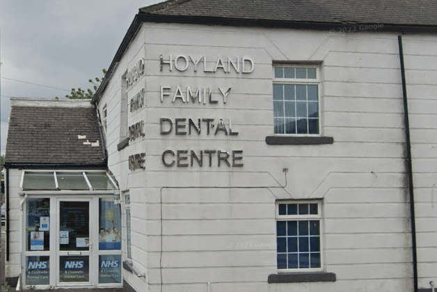 No action: Hoyland Family Dental Centre, on Milton Road, Barnsley, is part of Nationwide Healthcare. It provides NHS and private dental care and treatment for adults and children. "No action" was recommended in the recent inspection report published on January 19.