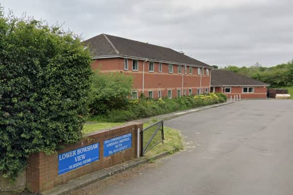 Requires improvement: Lower Bowshaw View Nursing Home, on Lowedges Crescent, Sheffield, is a care home providing personal and nursing care for to up to 40
people. In the latest inspection report, published on January 5, it was rated "requires improvement" overall.