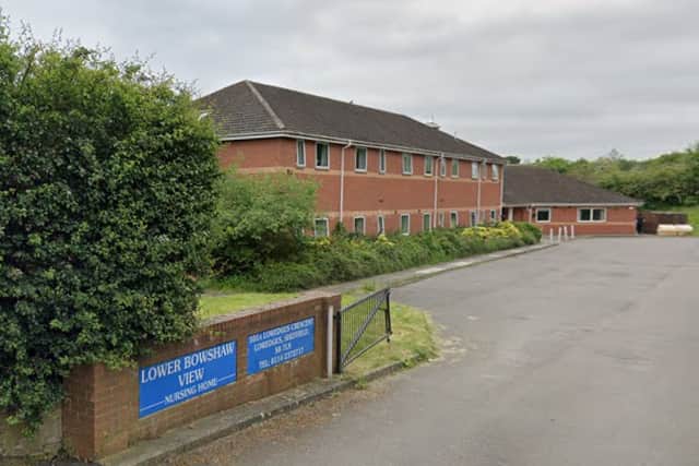Requires improvement: Lower Bowshaw View Nursing Home, on Lowedges Crescent, Sheffield.