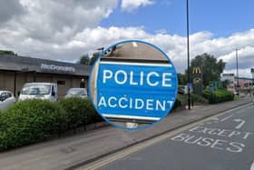 The collision took place on Penistone Road in Hillsborough, with police called in connection with the incident at 8.47am this morning (Friday, January 19, 2024)