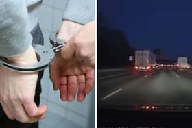 A lorry driver was found to have been behind the wheel for 17 hours straight before he was pulled over by South Yorkshire Police.