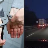 A lorry driver was found to have been behind the wheel for 17 hours straight before he was pulled over by South Yorkshire Police.