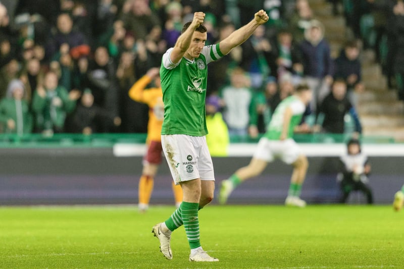 The club captain is what he is. A veteran player who will inevitably give way – but only when Hibs find a better option.