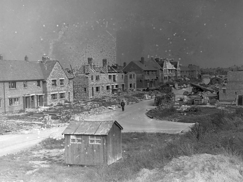 Building underway of the new houses in Grange Park, Blackpool.
Chepstow Road looking towards Poulton Road
Historical dated
Published