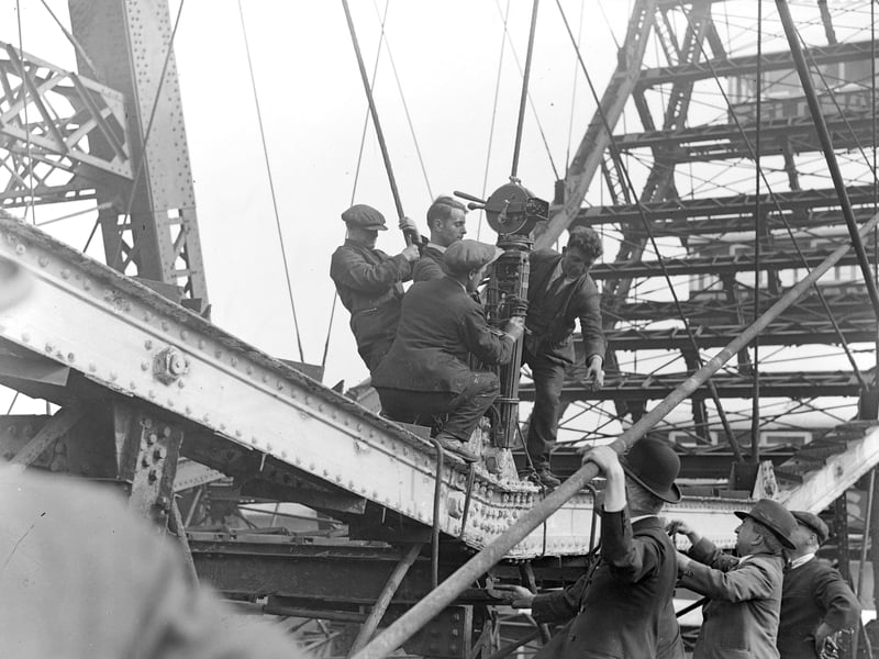 Big Wheel demolition. The Giant Wheel stood on the site of what is now the Winter Gardens Olympia