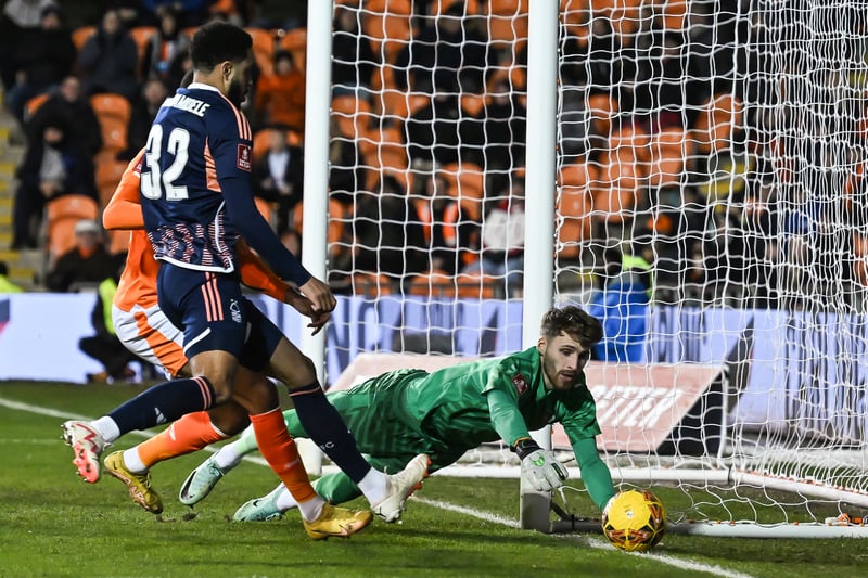 Ever present for Blackpool in League One this season but was forced off against Nottingham Forest on Wednesday night. Former Bristol City goalkeeper Richard O'Donnell replaced him. 