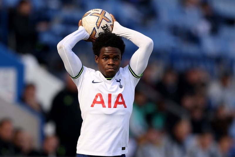 Spurs youngster Dante Cassanova was snapped up in January on loan to provide depth. 