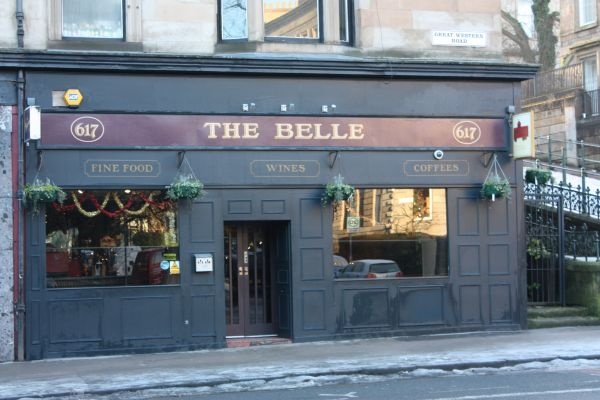 The Belle on Great Western Road made the longlist for the Glasgow Bar Awards 2024