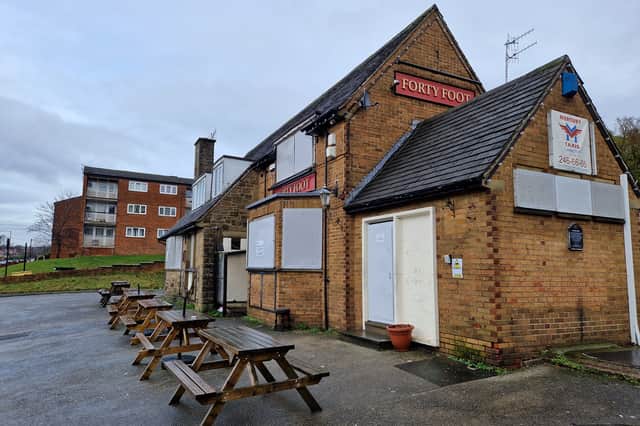 Plans have been revealed for the re-opening of the Forty Foot pub, popular with Sheffield Wednesday fans on matchdays. Picture: David Kessen, National World