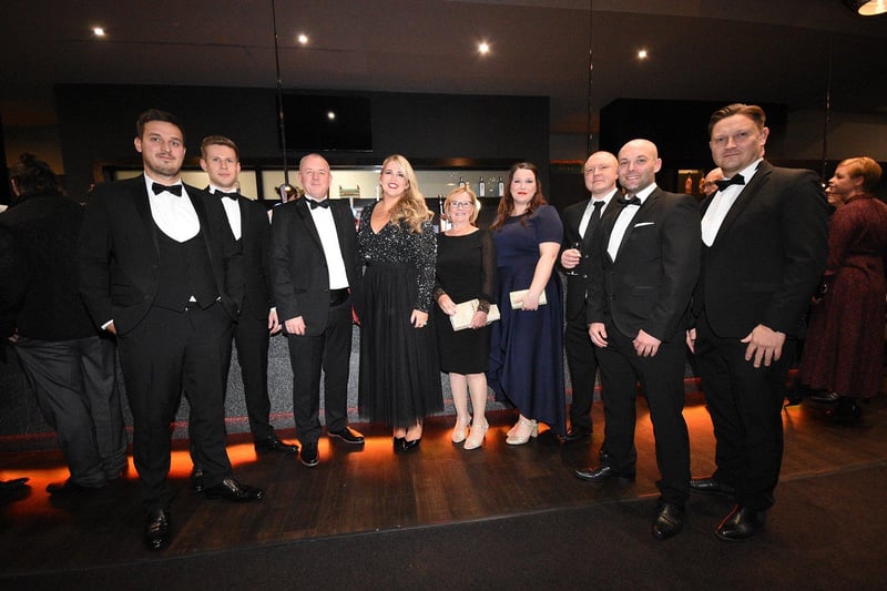 Representatives of Liebherr were at the 2021 Sunderland Business Awards.