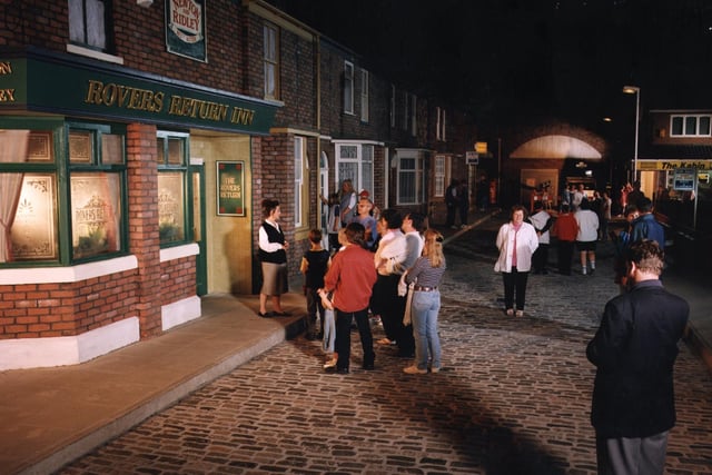 Stepping on to the cobbles of Coronation Street, right here in Blackpool back in 1997
