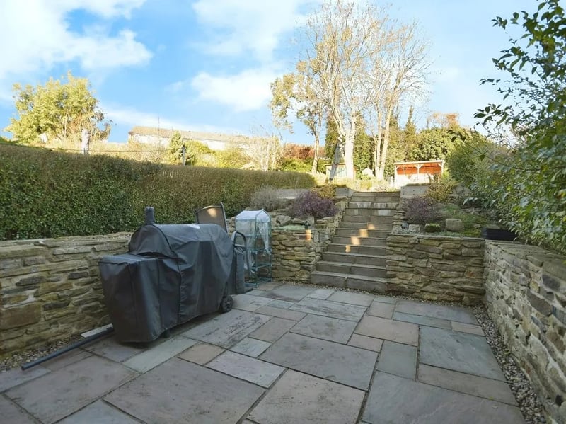 Patio spaces are always great for seating areas, barbecues and more. (Photo courtesy of Zoopla)