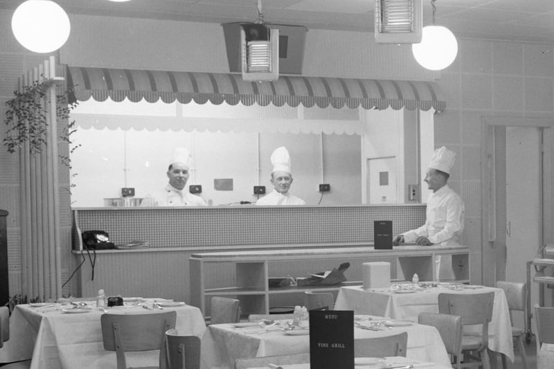 Sunderland's newest restaurant in 1957 was the Vine Grill in Albion Place.