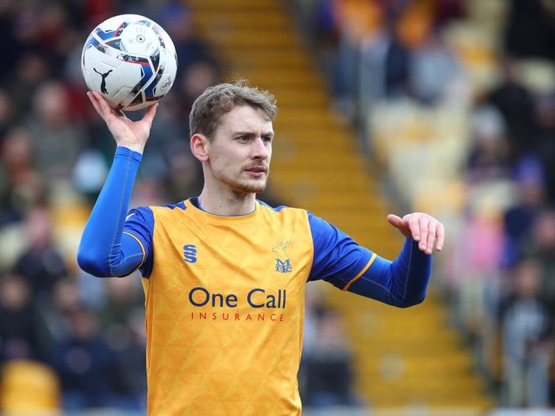 Elliot Hewitt was snapped up from Mansfield for £120,000, after the Stags failed to gain promotion back to League One. 