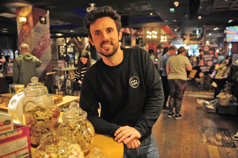 James Morgan of POP  + BARK, who organised the event.