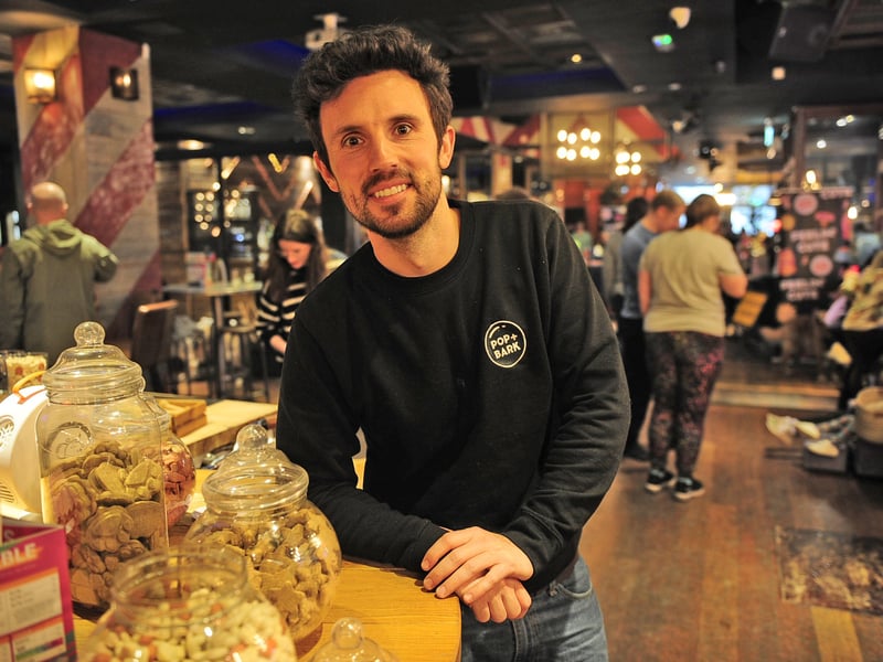 James Morgan of POP + BARK, who organised the event.
