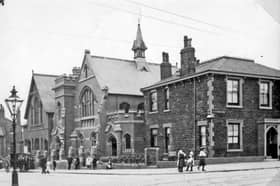 Methodist New Connexion Chapel, Sharrow Lane, at the junction of Wostenholme Road, pictured some time between 1900 and 1919