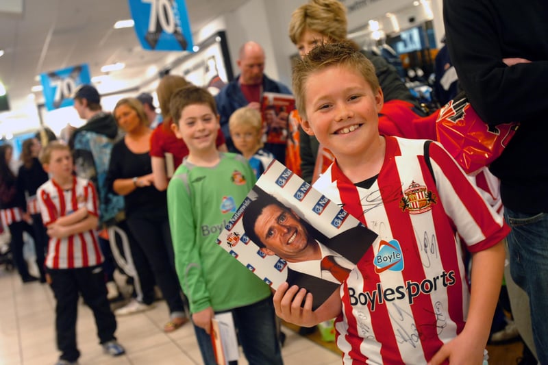 These young fans could not wait to meet their hero 15 years ago.