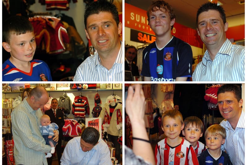Photos of fans having a great day in the company of Niall Quinn.