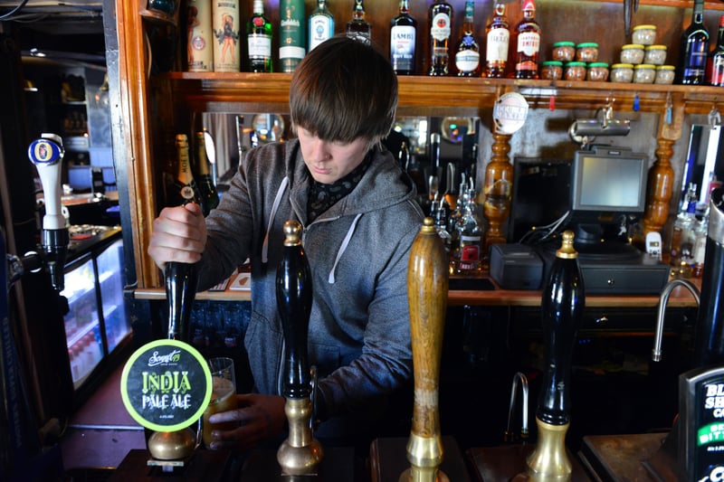 Craig Davies was pictured at the pub in this Echo archive photo from 2016.