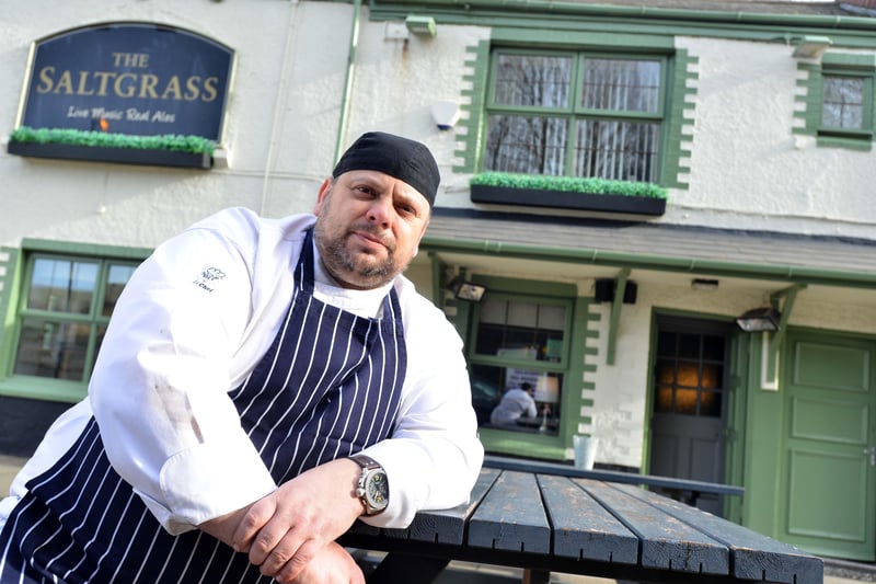 Chef Lee Bulmer was photographed outside the pub six years ago.