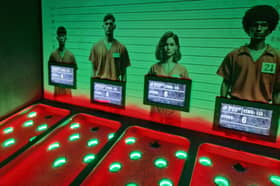 Prison-themed mini golf at the new Tenpin entertainment complex on Angel Street, in Sheffield city centre, which also has bowling, karaoke, laser tag and more